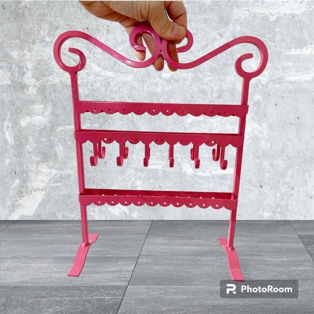 - 💫 🌟🍃 💎 Pink Jewelry Rack / Holder